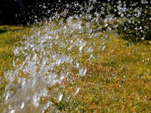 Drops of clean water Stock Photos