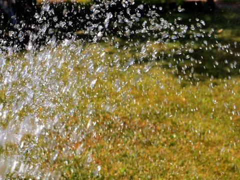 Drops of clean water Stock Photos