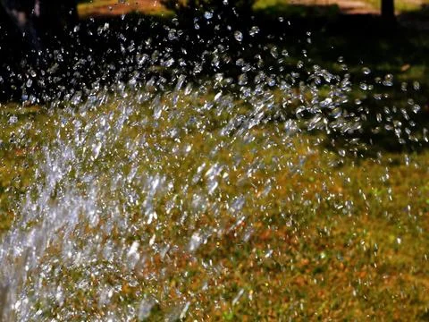 Drops of clean water Stock Photos