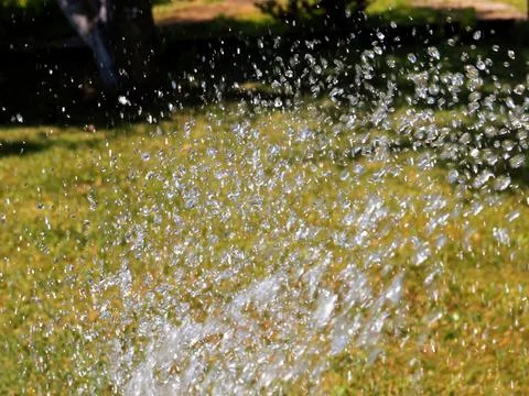 Drops of clean water Stock Photos