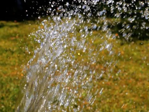 Drops of clean water Stock Photos
