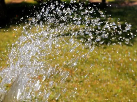 Drops of clean water Stock Photos