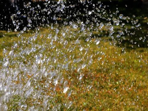 Drops of clean water Stock Photos