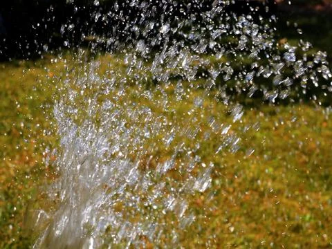 Drops of clean water Stock Photos