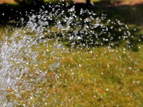Drops of clean water Stock Photos