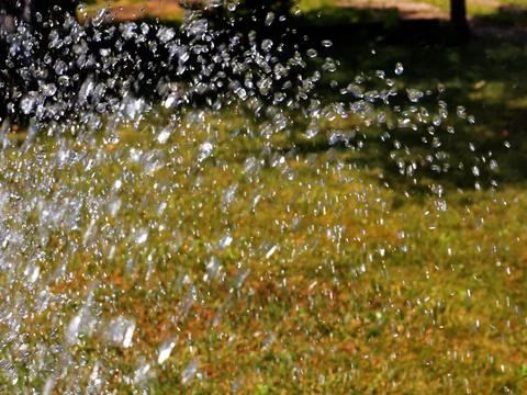 Drops of clean water Stock Photos