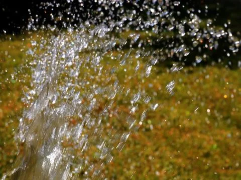 Drops of clean water Stock Photos