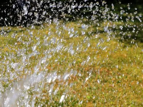 Drops of clean water Stock Photos