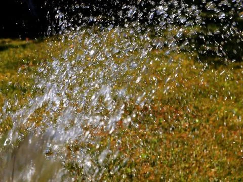 Drops of clean water Stock Photos