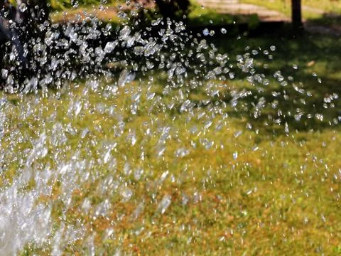Drops of clean water Stock Photos