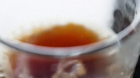 Drops of coffees Vídeo Stock 82009226