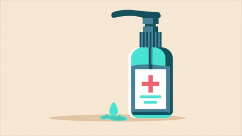 Drops Fall From The Medical Jar Stock Footage 232198482