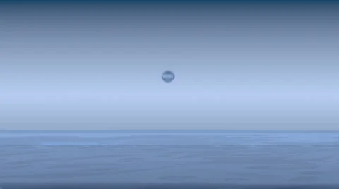 Drops falling in water Stock Footage 53812350