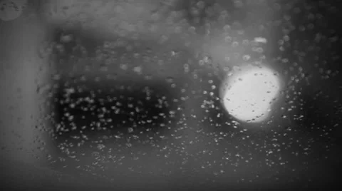 Drops on glass Vidéo 8835291