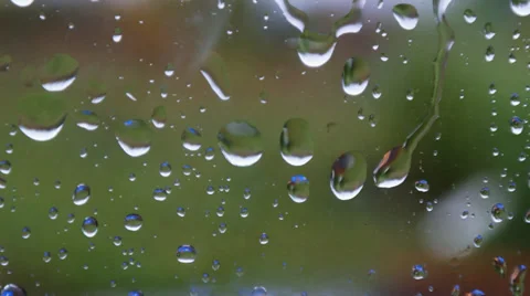 Drops on glass 스톡 동영상 31610046