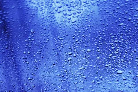 Drops on the glass Stock Photos