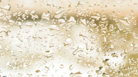Drops on the glass window approach (1) Video stock 48633867