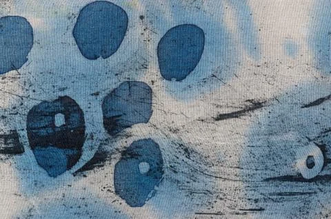 Drops, hot batik, background texture, handmade on silk, abstract surrealism a Stock Illustration