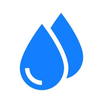 Drops icon Stock Illustration