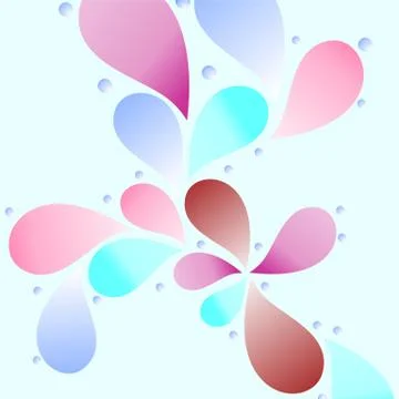 Drops Stock Illustration