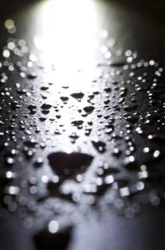Drops in light Stock Photos