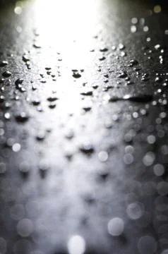 Drops in light Stock Photos