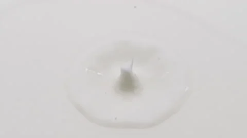 Drops of milk Stock Footage 157733909