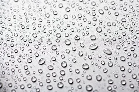 Drops natural wet texture surface. Drops create bubble pattern background. .. Stock Photos