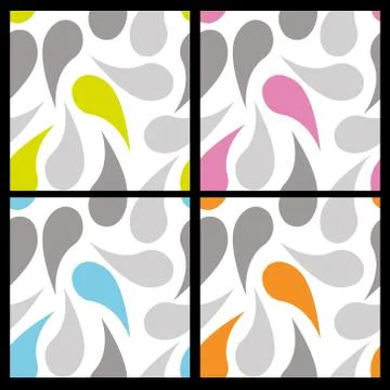 Drops pattern Stock Illustration