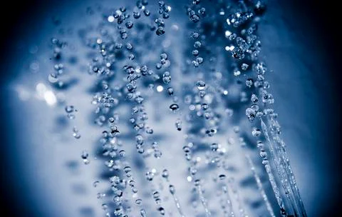 Drops up! Stock Photos