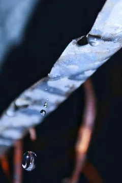 Drops Foto stock