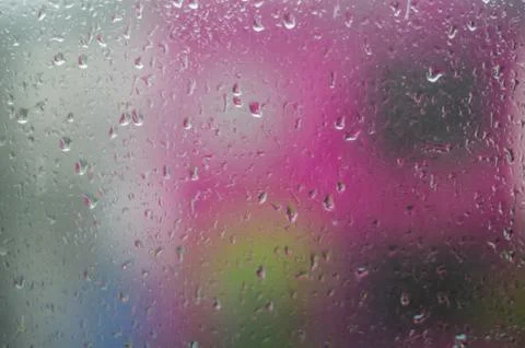 Drops of rain Foto stock