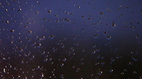 Drops of rain on the window. Stock Footage 32719380