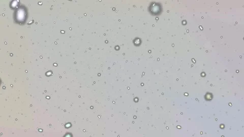 Drops in space minimal colors Video stock 247120224