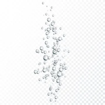 Drops on transparent background. Vector illustration Stock Illustration
