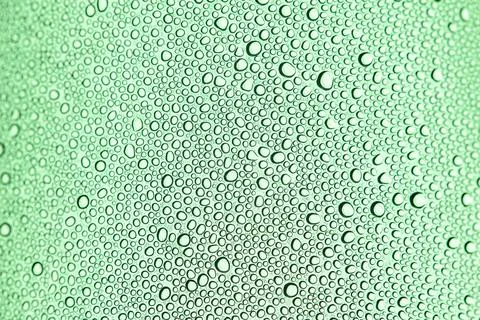 Drops transparent moisture texture background. Drops shape bubble pattern gla Foto stock
