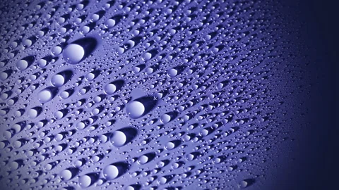 Drops of water and shade Видео 106485212