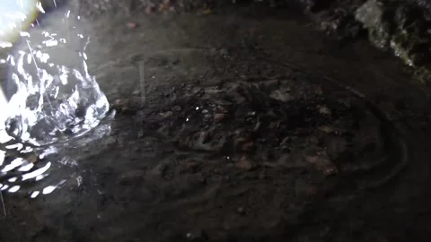 Drops of water drip Video stock 154427835