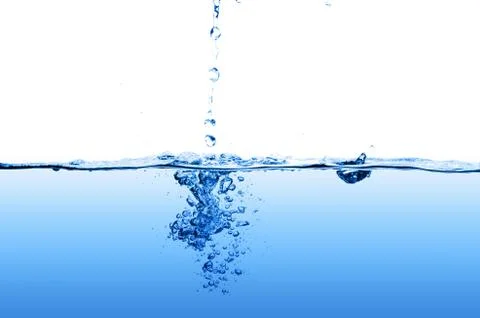 Drops of water Stock Photos