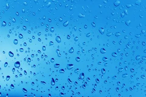 Drops of water Fotos Stock