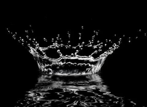 Drops of water Stock Photos