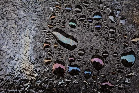 Drops of water Stock Photos