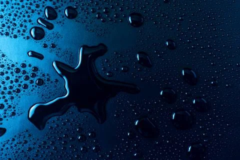 Drops of water Stock Photos