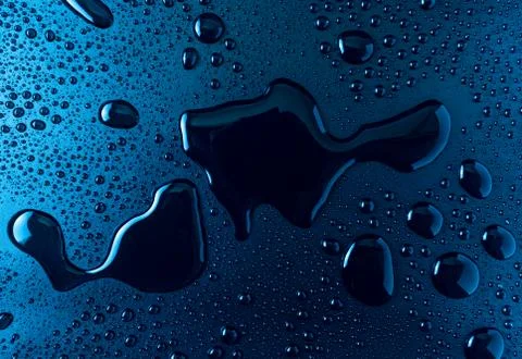 Drops of water Stock Photos