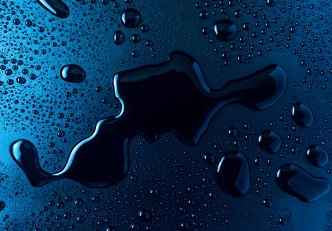 Drops of water Stock Photos