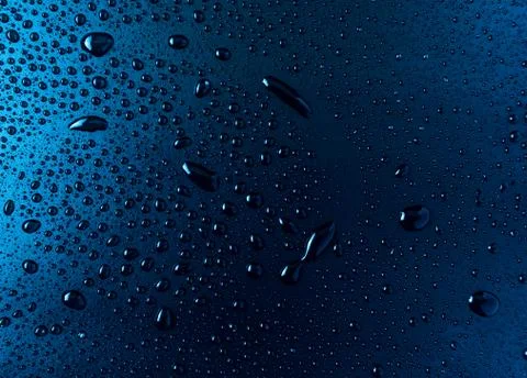 Drops of water Stock Photos