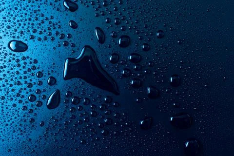 Drops of water Stock Photos