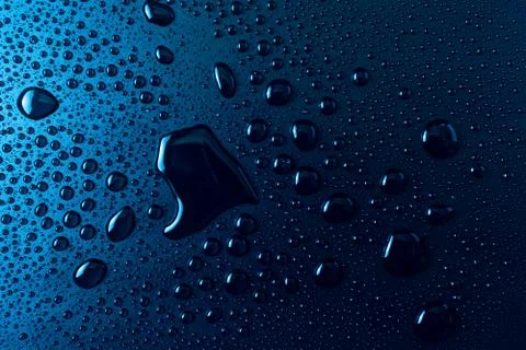 Drops of water Stock Photos