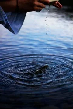 Drops of water Foto stock