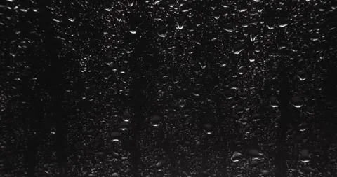 Drops of water sliding down Stock Footage 324877385